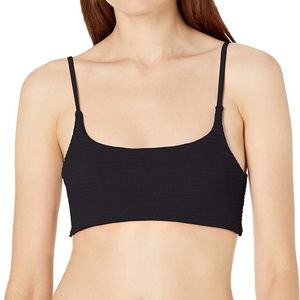 Cyn Luca Women's Standard Smocked Bralette Top